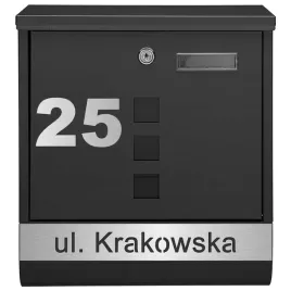 czarna-skrzynka-pocztowa-na-listy-i-poczte-wzor-1-laminat-srebrny