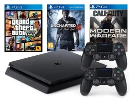mega-zestaw-konsola-sony-playstation-4-slim-500-gb-2-pady-sony-gry