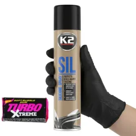k2-sil-100percent-silikon-w-sprayu-do-uszczelek-300ml-w-zestawie-z-guma-turbo-i-rekawiczkami