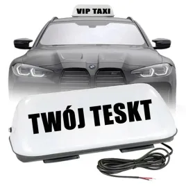 lampa-led-szpakowka-gapa-z-dowolnym-napisem-vip-taxi-ochrona-pilot-magnes
