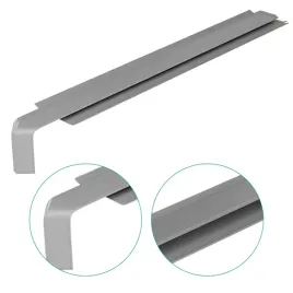 lacznik-alu-aluminiowy-katowy-parapetu-szaryt-srebrny-ral-9006-40cm