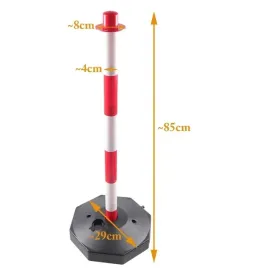 slupek-wygrodzeniowy-blokujacy-czerwono-bialy-drogowy-85-cm