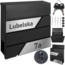 czarna-skrzynka-pocztowa-modern-o-nowoczesnym-wygladzie-z-laminatem-i-grawerem