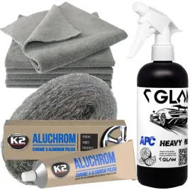 zestaw-k2-do-polerowania-aluminium-felg-i-metalu-k2-aluchrom-welna-stalowa-oraz-apc