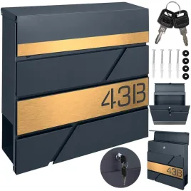 skrzynka-na-listy-w-kolorze-antracytowym-wyposazona-w-zloty-numer-wycinany-laserowo