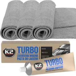 zestaw-do-polerowania-lakieru-k2-zawierajacy-paste-polerska-turbo-tempo-oraz-3-sciereczki-z-mikrofibry