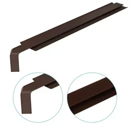 lacznik-alu-aluminiowy-katowy-parapetu-brazowy-braz-ral-8017-40cm