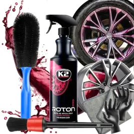 komplet-do-czyszczenia-felg-k2-roton-pro-z-efektem-krwawiacej-felgi-deironizer-szczotka-i-pedzel