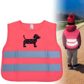 rozowa-kamizelka-ostrzegawcza-odblaskowa-dla-dzieci-rozmiar-100cm-140cm