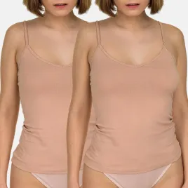 top-bluzka-koszulka-damska-bawelniana-ramiaczka-dekolt-v-basic-bez-2-pak-xl