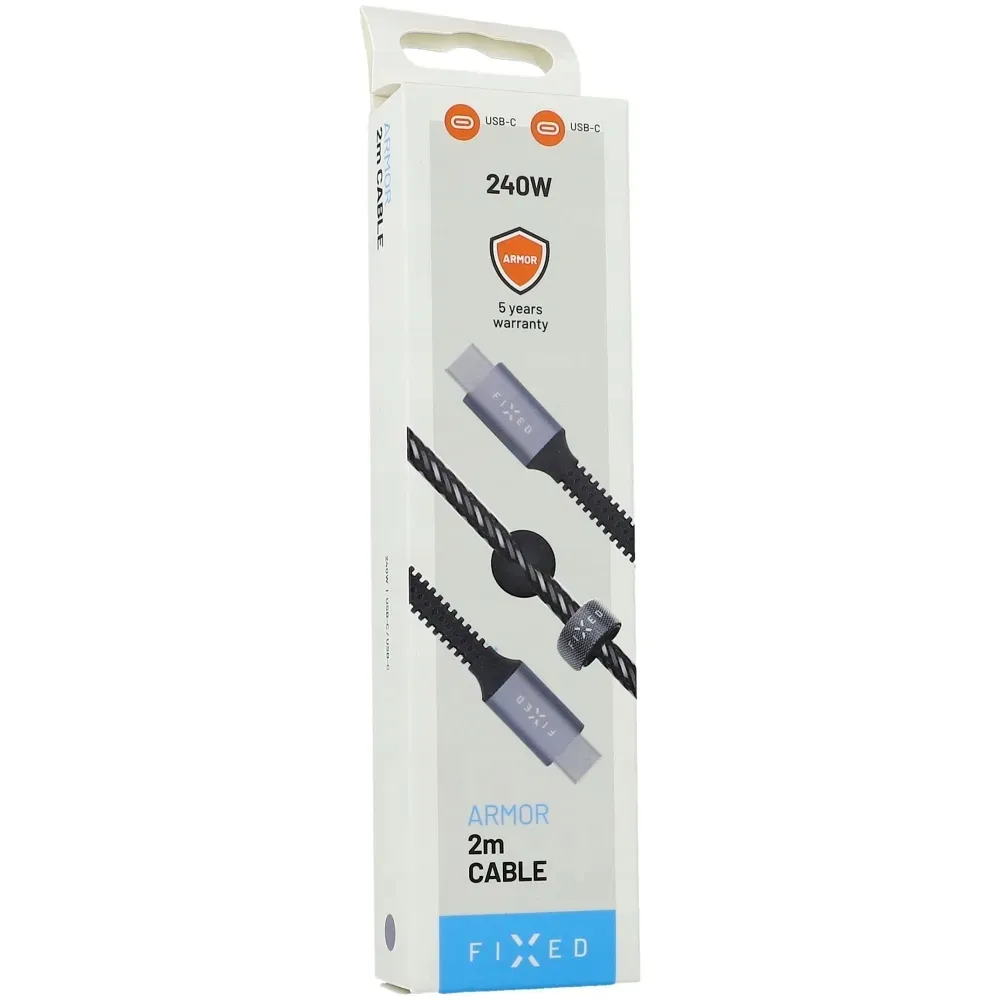 fixed-armor-kabel-usb-c-usb-c-12-m-240w-szary