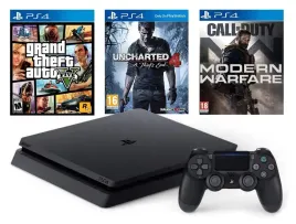 mega-zestaw-konsola-sony-playstation-4-slim-500-gb-pad-sony-zestaw-gier