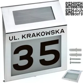 indywidualna-lampka-solarna-led-z-podswietlanym-numerem-domu-i-adresem