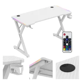 biurko-gamingowe-huzaro-biale-komputerowe-mlodziezowe-male-stol-rgb-led