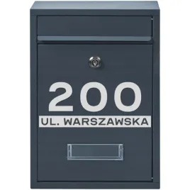 antracytowa-skrzynka-pocztowa-z-wzorem-i-napisem