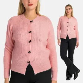 sweter-kardigan-damski-z-wiskoza-ze-wzorem-rozpinany-guziki-kokardy-roz-l