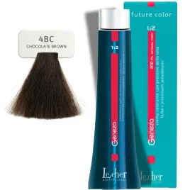 lecher-geneza-farba-do-wlosow-profesjonalna-4bc-4-9-czekoladowy-braz-100ml