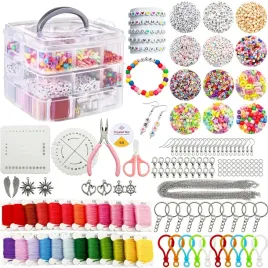 zestaw-kreatywny-do-robienia-bizuterii-3-poziomowy-kuferek-z-koralikami