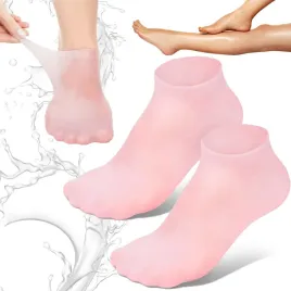 skarpetki-silikonowe-wielorazowe-na-stopy-parafiny-maski-pedicure-rozowe