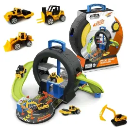 garaz-na-resoraki-2-pietrowy-zjezdzalnia-samochodziki-la-502a