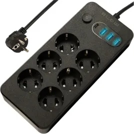 przedluzacz-listwa-zasilajaca-wlacznik-3x-usb-6-gniazd-5m-typ-c-ladowarka