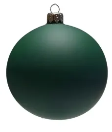 bombki-choinkowe-szklane-10-cm-ciemny-zielony-mat-butelkowa-zielen