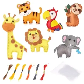 filcowe-zwierzeta-do-uszycia-wyszywanki-diy-6-sztuk-safari-maskotki