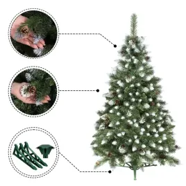 sztuczna-choinka-sosna-diamentowa-osniezona-150-cm-klasa-premium-stojak