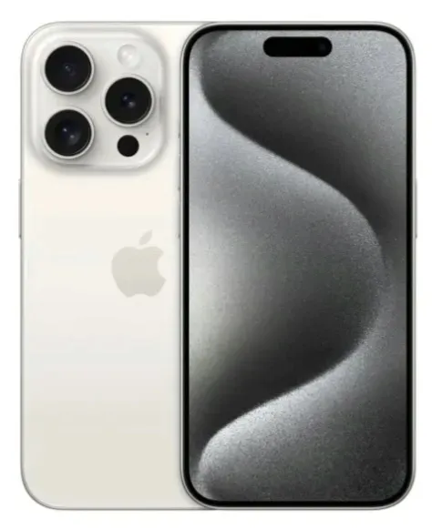 APPLE IPHONE 15 PRO MAX 256GB BIAŁY | BATERIA 100% | GRATIS | ESIM + SIM