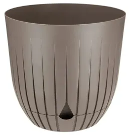 doniczka-donica-plastikowa-z-podstawka-26-cm-prazkowany-wzor-brazowo-bezowy
