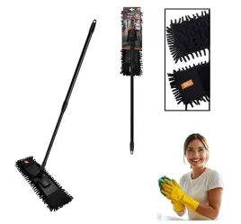 mop-plaski-szenilowy-puro-elite-black-czarny-mikrofibra-teleskopowy-kij