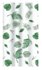 zaslona-prysznicowa-poliester-rosa-180x180-cm-bialy-zielone-liscie-monstera
