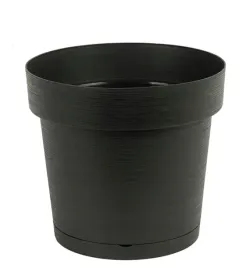 doniczka-plastikowa-z-podstawka-melrose-glamour-25-cm-antracytowy-matowy