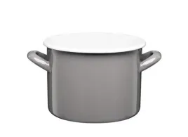 garnek-emaliowany-polewany-gladki-gordon-16-cm-24-l-szary-bialy-srodek