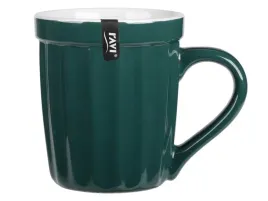 kubek-kamionkowy-ryflowany-filizanka-bistro-kolor-330-ml-ciezki-zielony