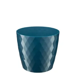 doniczka-oslonka-plastikowa-cristal-12cm-granatowa-polysk-geometryczny-wzor
