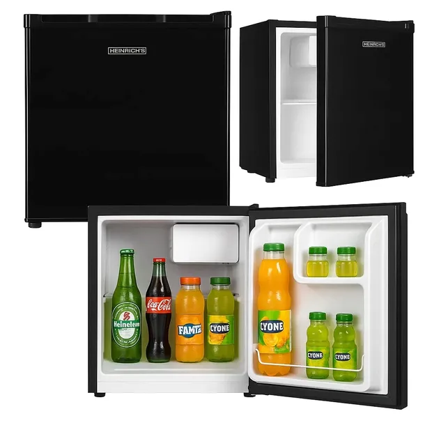 Mała lodówka chłodziarka 45L hotelowa minibar mini PODBLATOWA czarna