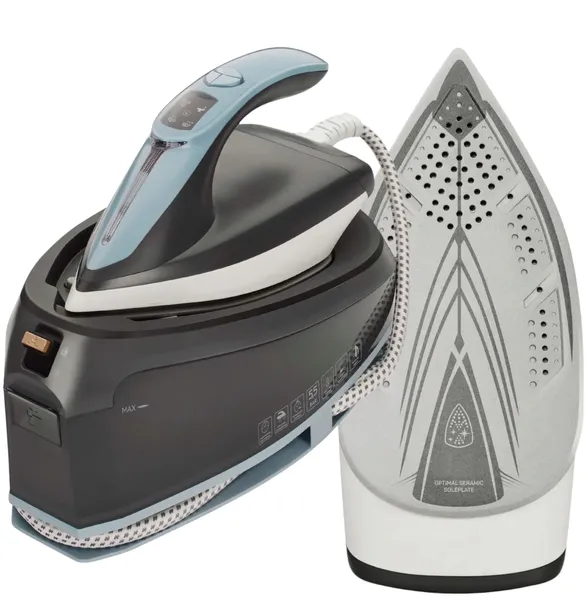 Stacja Parowa 3200W ŻELAZKO PAROWE MOCNE 5,5 bar CERAMICZNE 1500 ml