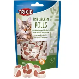 przysmak-smakolyk-dla-kota-krazki-trixie-premio-kurczak-mintaj-50g