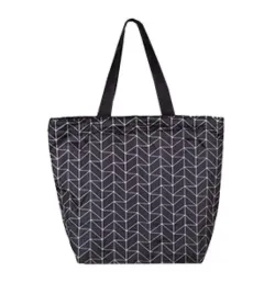 torba-torebka-na-zakupy-shopper-mala-lines-czarno-kremowa-geometryczny-wzor