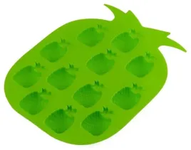 foremka-elastyczna-12-kostek-lodu-ananas-zielony