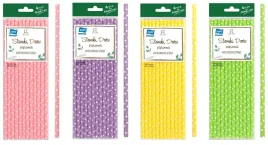 slomki-do-napojow-papierowe-dots-12-sztuk-kropki-mix-kolorow