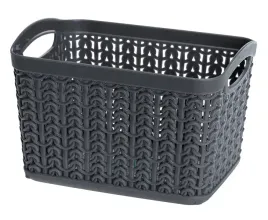 koszyk-prostokatny-organizer-willow-15l-grafitowy