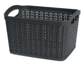 koszyk-prostokatny-organizer-willow-33l-grafitowy