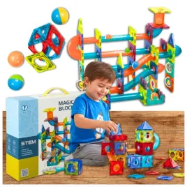 klocki-magnetyczne-konstrukcyjne-tor-kulkowy-3d-96el-zestaw-edukacyjny