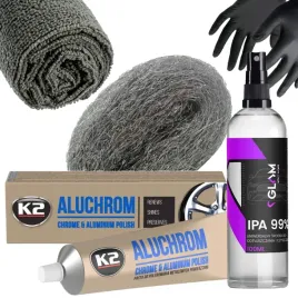komplet-k2-przeznaczony-do-polerowania-aluminium-felg-i-innych-metali-zawierajacy-k2-aluchrom-oraz-welne-stalowa