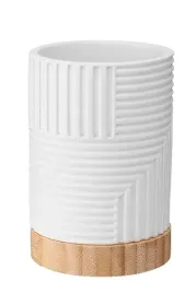 kubek-lazienkowy-camino-bialy-mat-polyresin-bambus-loft-boho-skandynawski
