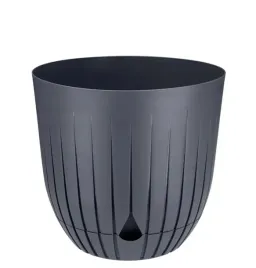 doniczka-donica-plastikowa-z-podstawka-16cm-prazkowany-wzor-antracytowy-mat