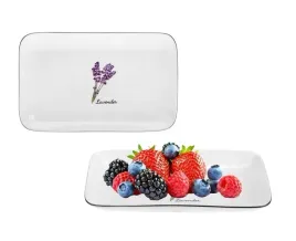 polmisek-porcelanowy-prostokatny-prowansja-20-cm-mleczna-biel-nadruk-kwiaty