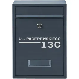 antracytowa-skrzynka-pocztowa-na-listy-z-ozdobnym-wzorem